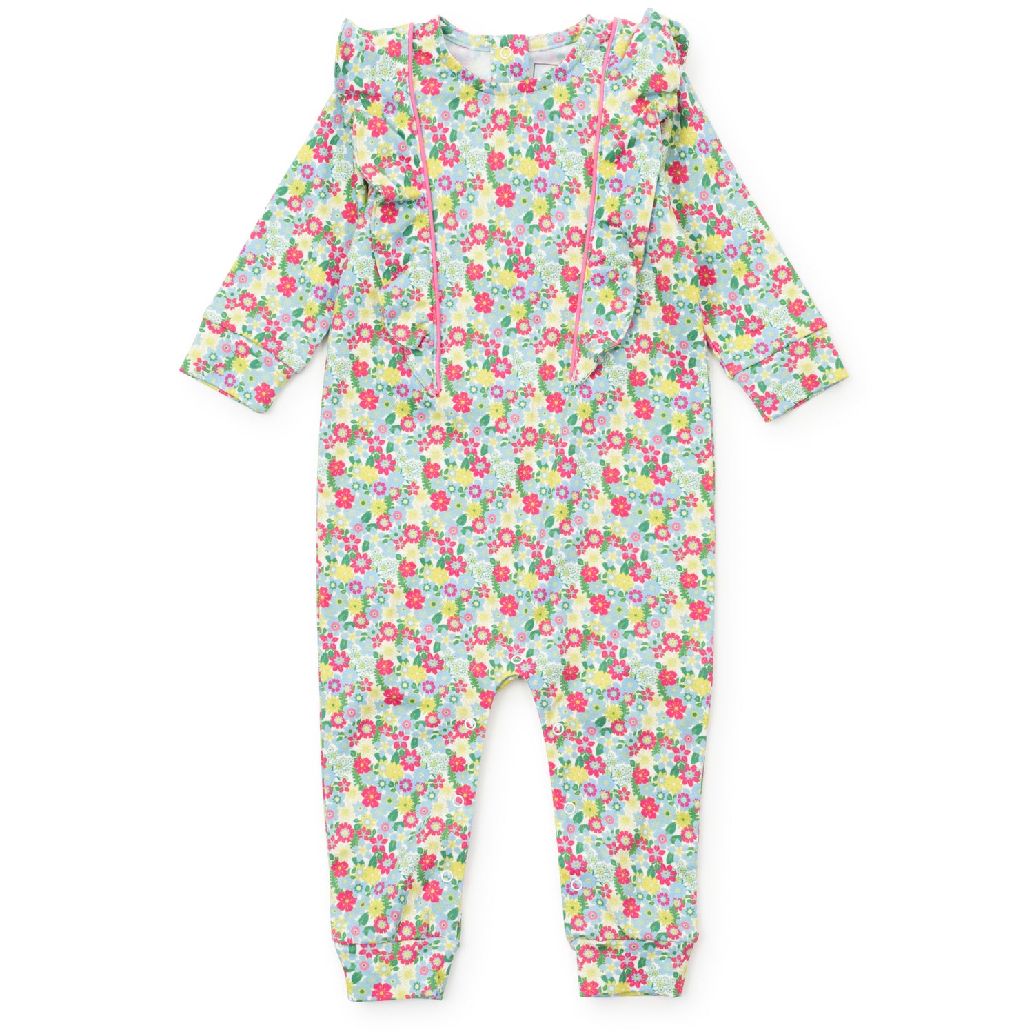 Evelyn Girls' Romper Arboretum Floral