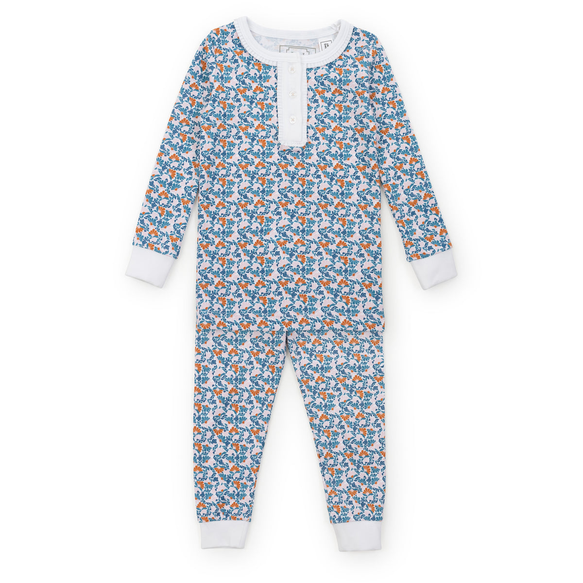 Everyday Alden Girls' Pajama Pant Set - Autumn Blooms Kidswear