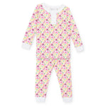 Everyday Alden Girls' Pajama Pant Set - Tropical Fruit Kidswear