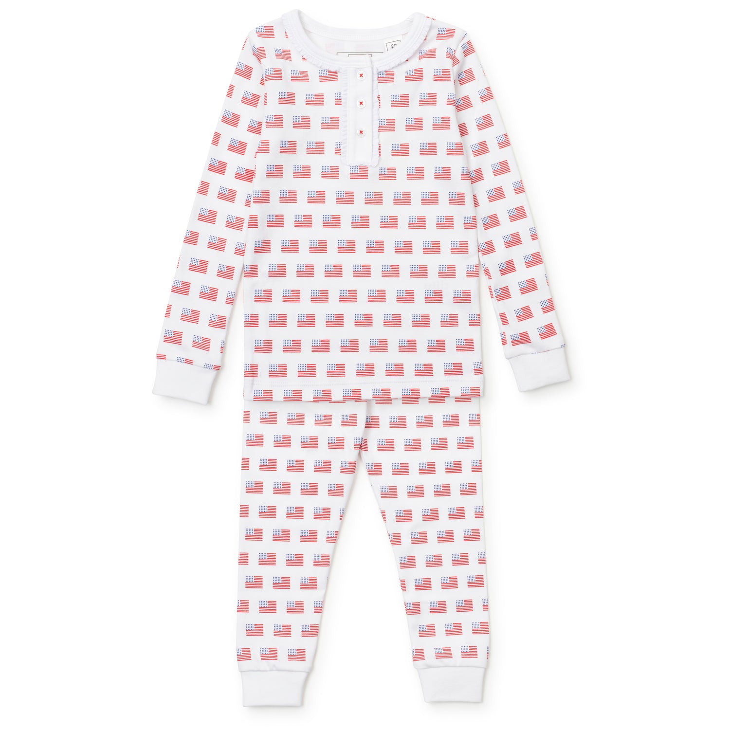 Alden Girls' Pajama Pant Set - American Flag