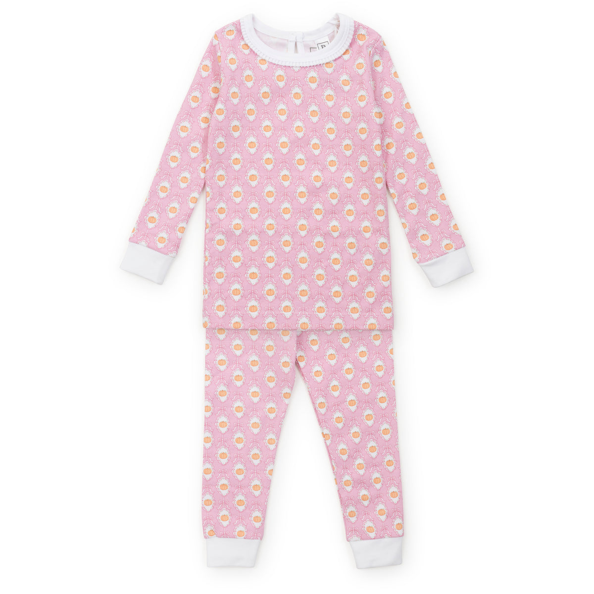 Everyday Ava Girls' Pajama Pant Set - Pretty Pumpkins Kidswear
