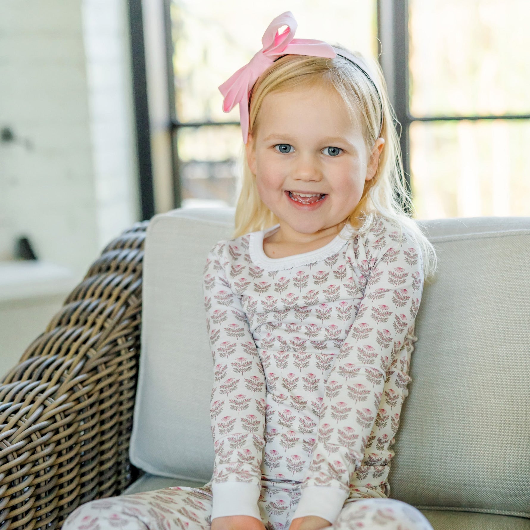 Buy Ava Girls' Pajama Pant Set - Berkshire Batik Floral kids clothing online