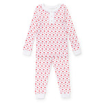Everyday Alden Girls' Pajama Pant Set - Heart to Heart Pink Kidswear