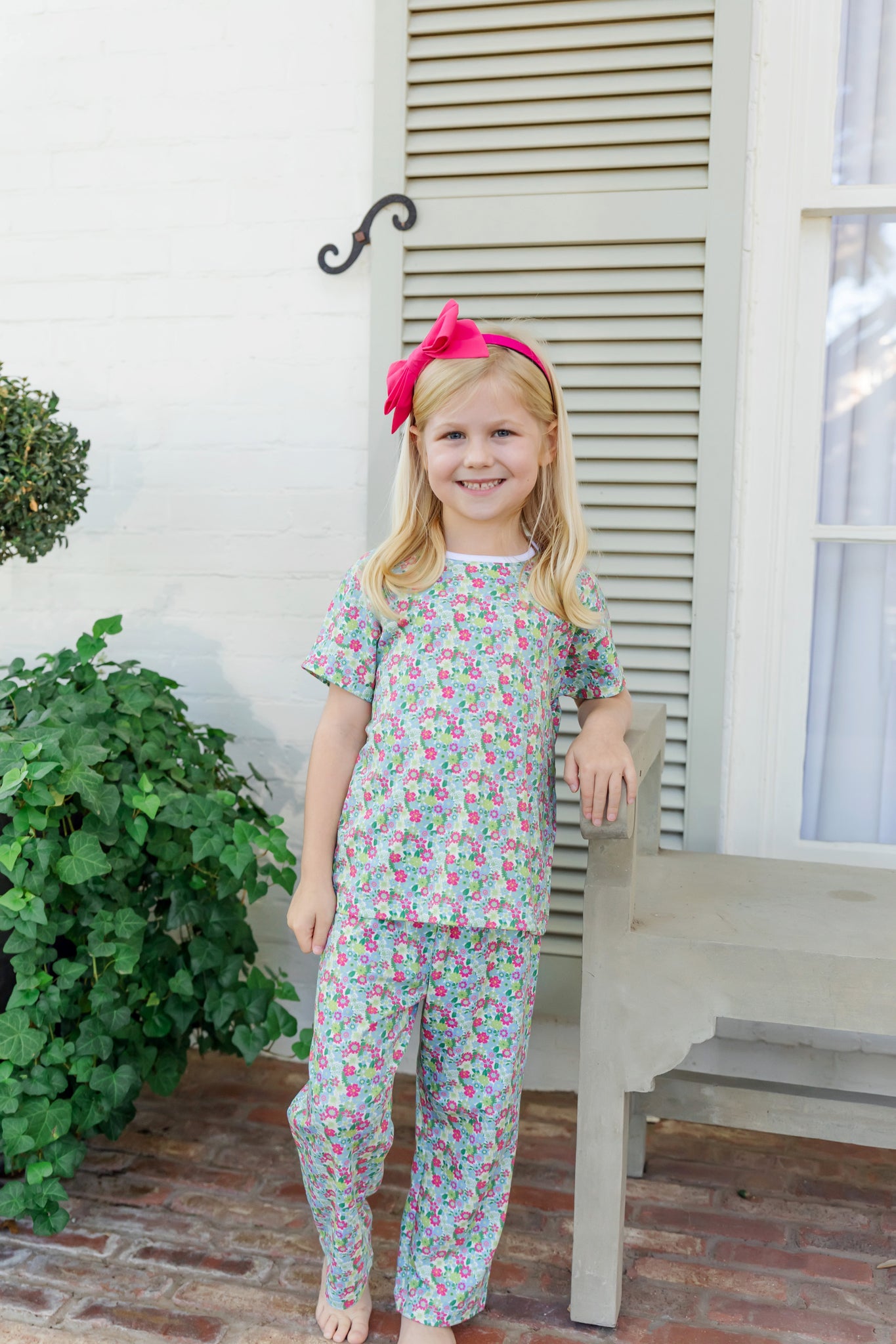 Buy Merrick Girls' Pant Set Arboretum Floral kids clothing online