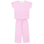 Everyday Merrick Girls' Pant Set Easter Time Pink Kidswear