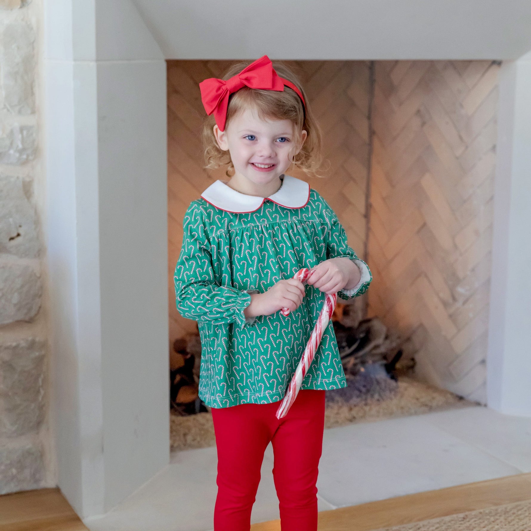 Buy Morgan Set Girls' Legging Set Candy Cane Lane kids clothing online