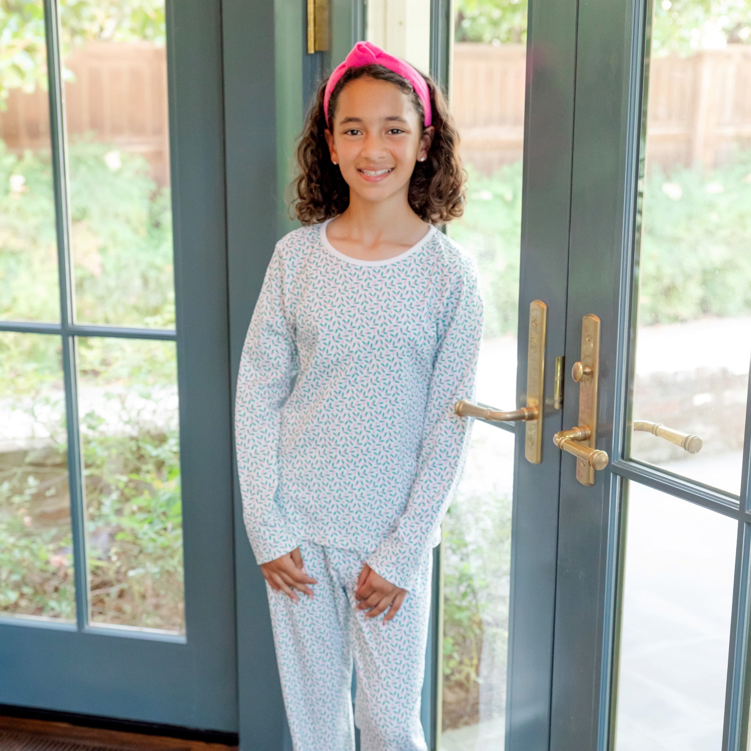 Millie Girls' Pant Set - Holly Holiday