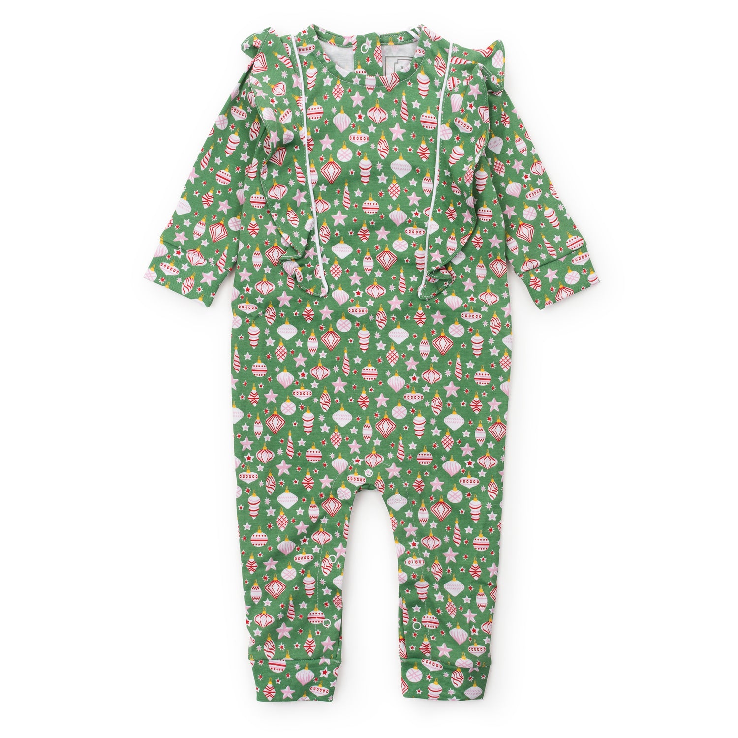 Evelyn Girls' Romper Retro Ornaments
