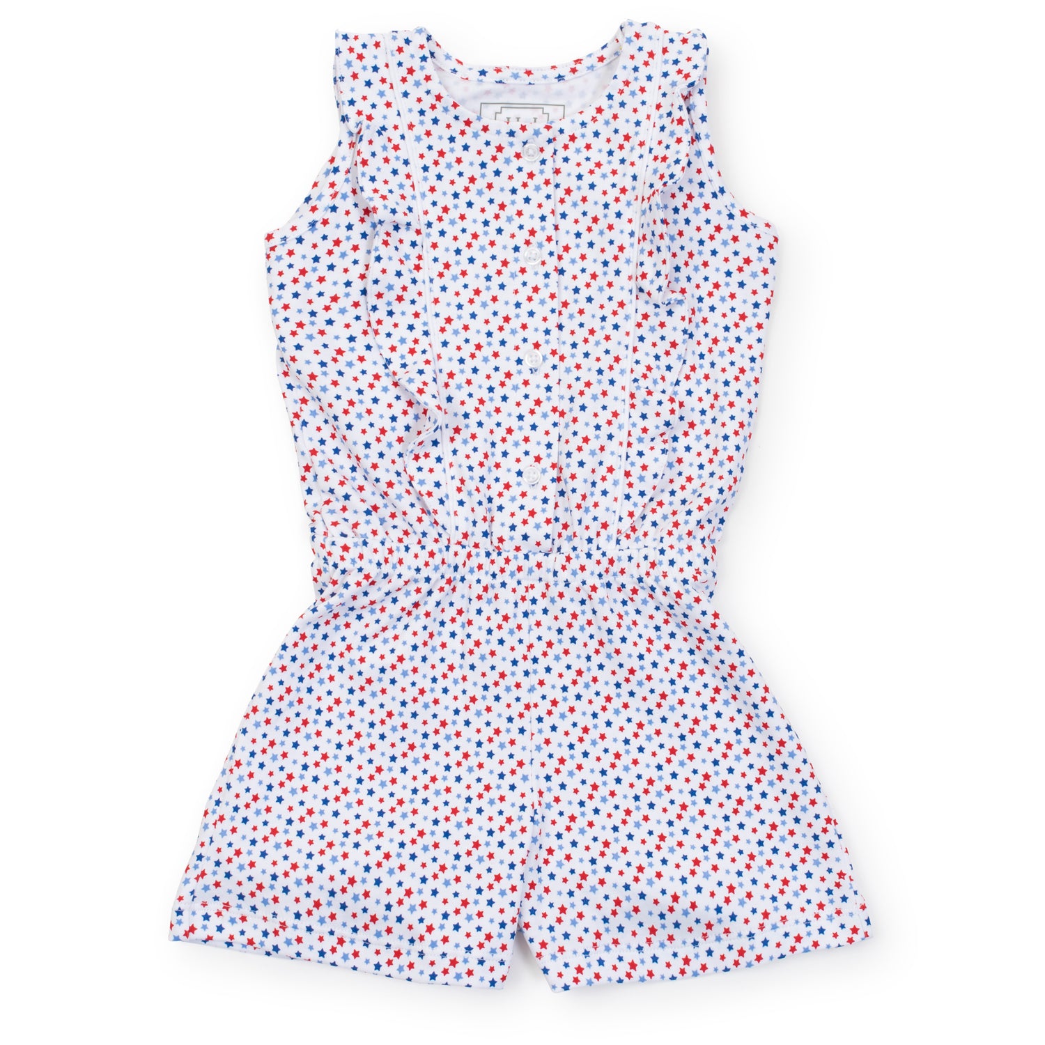 Lola Girls' Romper - Star Spangled