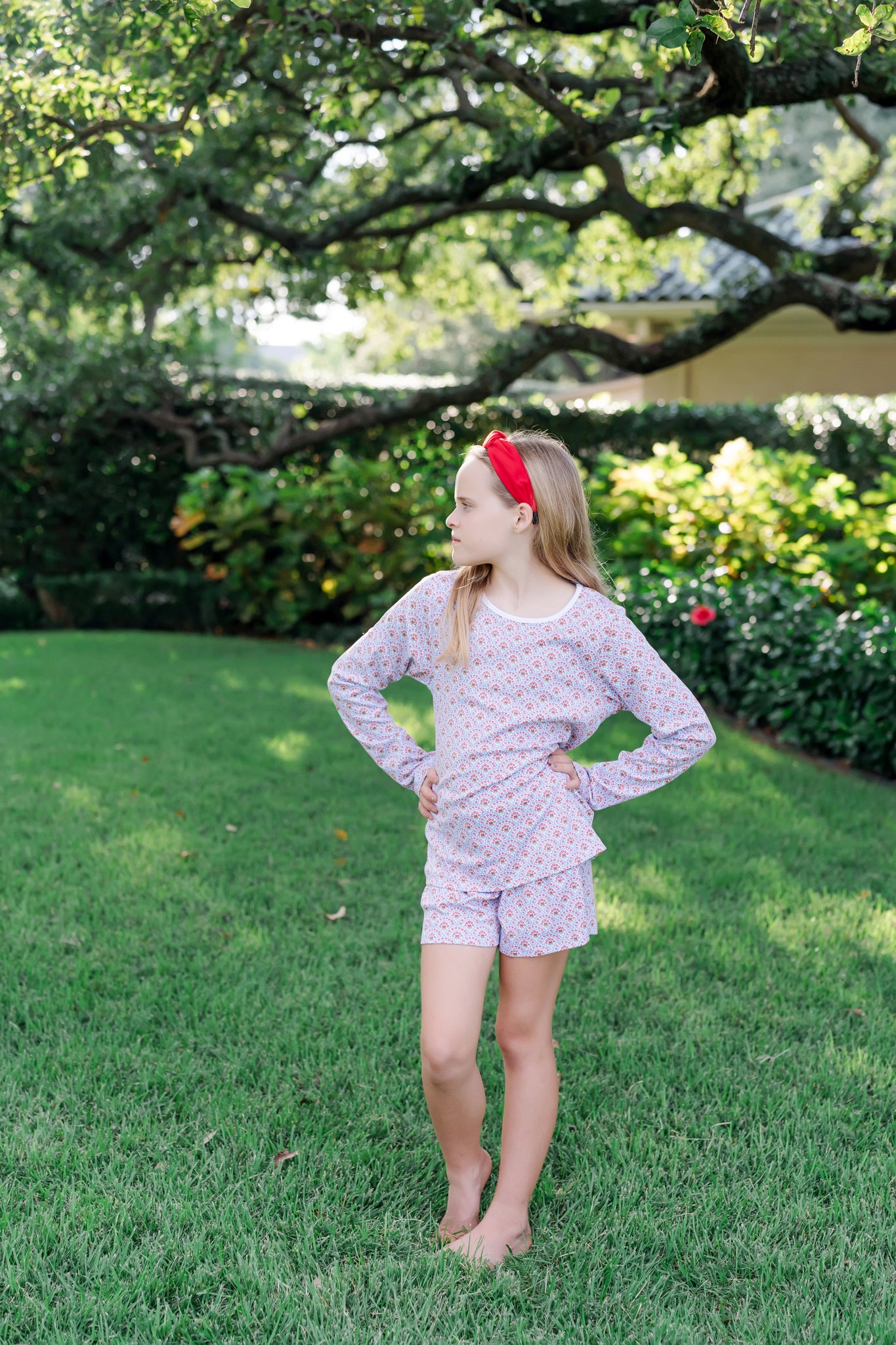 Buy Sophie Girls' Short Set Bunting Floral kids clothing online
