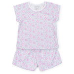 Everyday Emery Girls' Short Set - Sandcastles Pink Kidswear