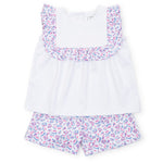 Everyday Penelope Girls' Short Set Seashells on the Seashore Kidswear