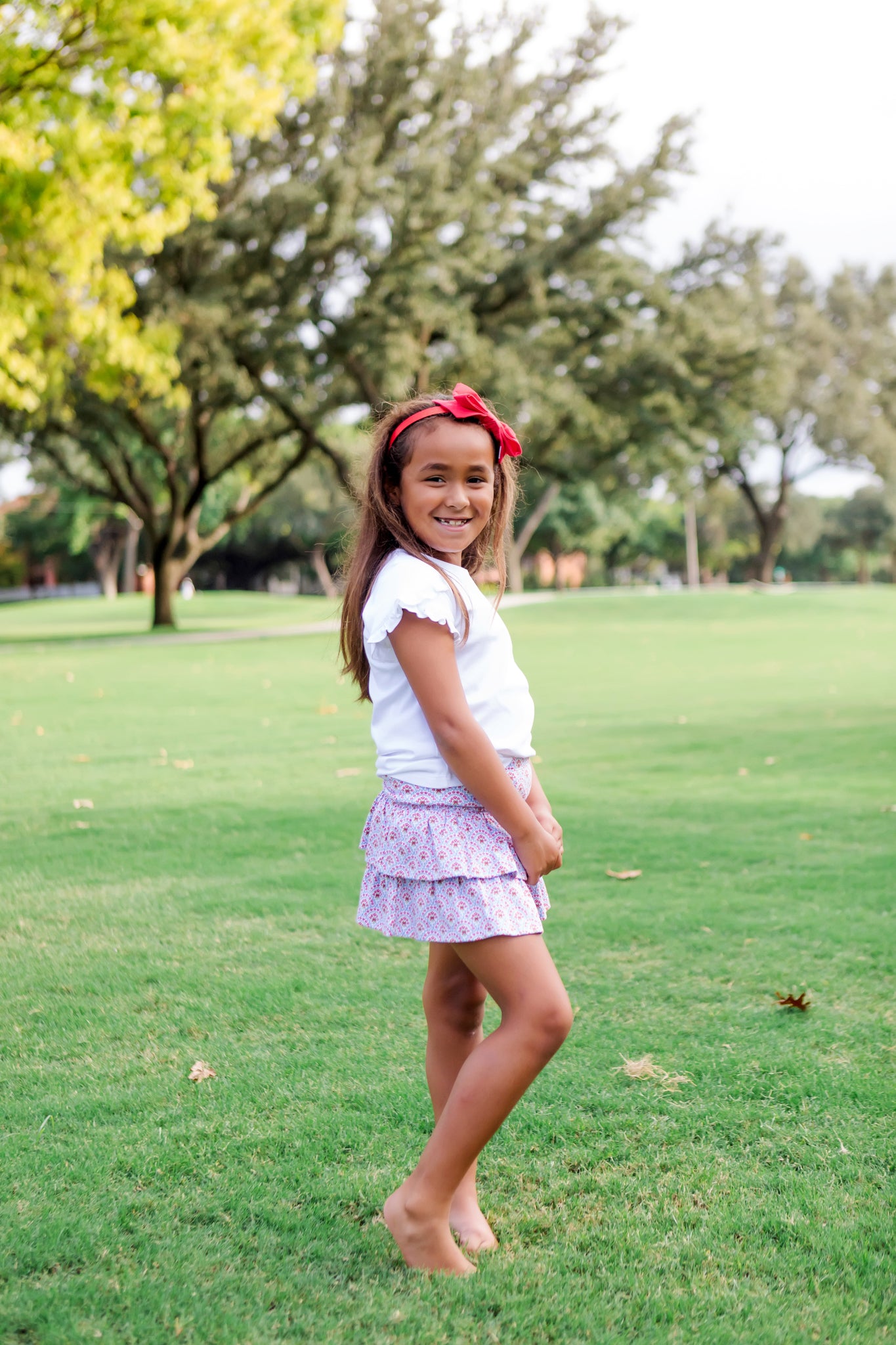 Buy Maggie Girls' Tiered Skirt Bunting Floral kids clothing online