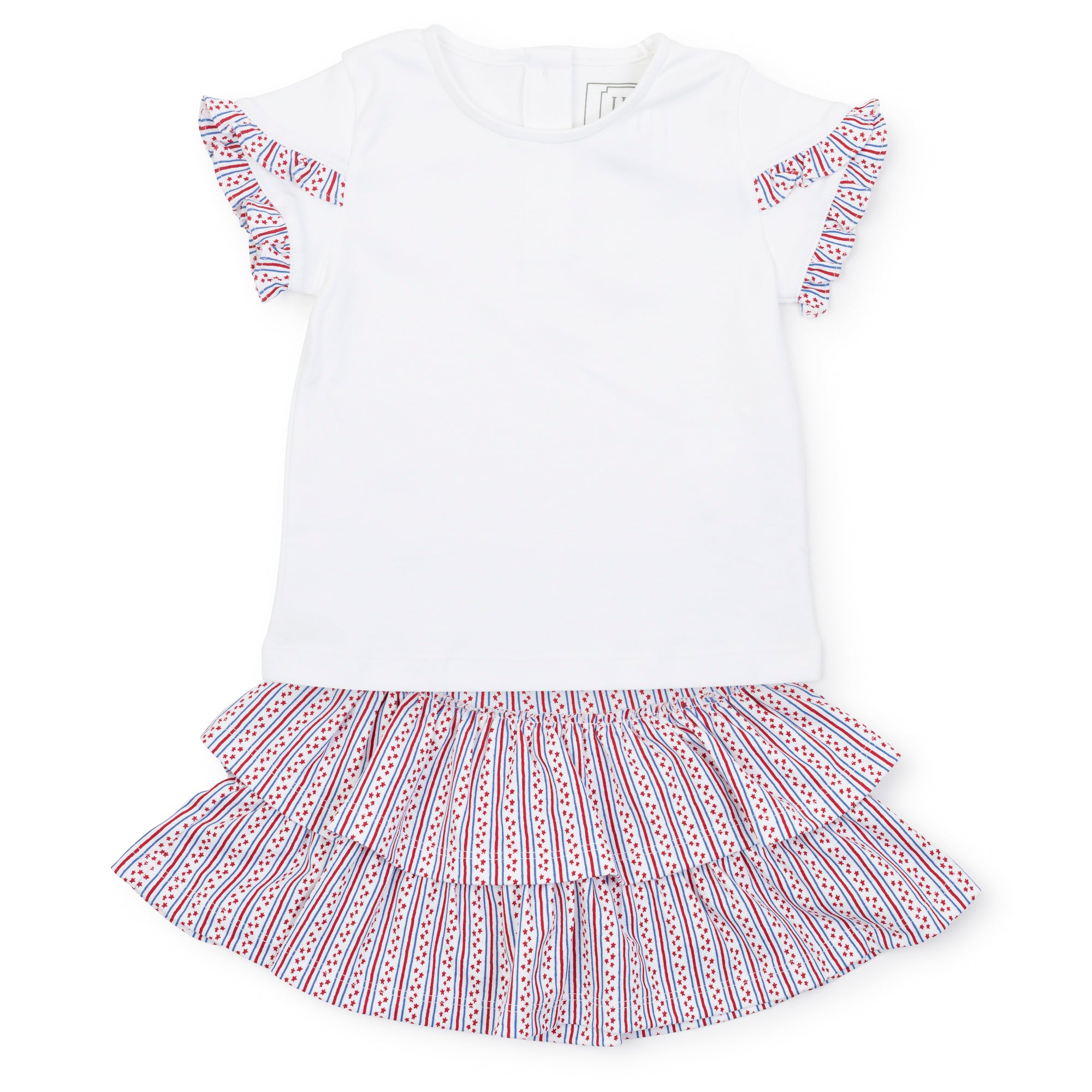 Winnie Girls' Skirt Set - Stars and Stripes