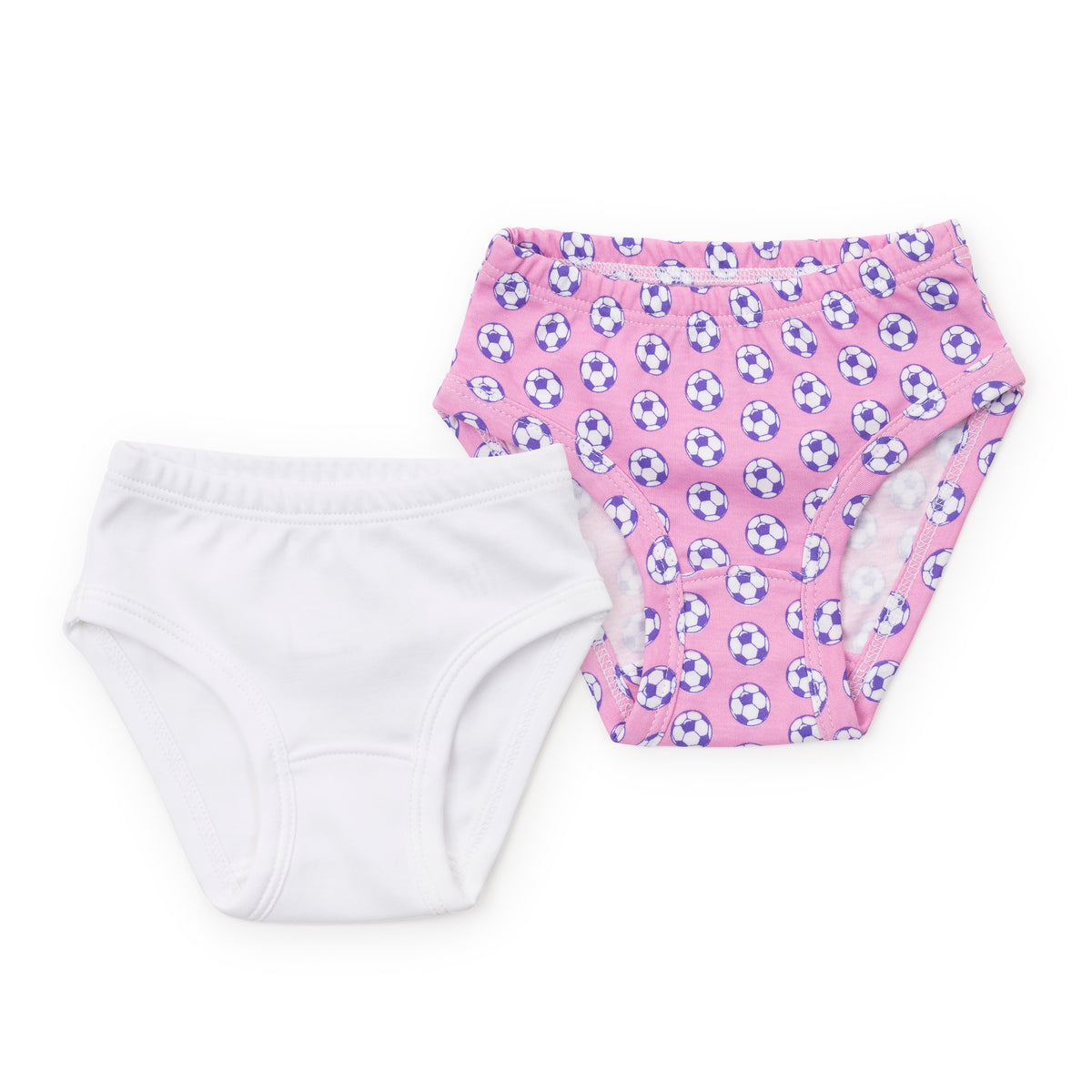 Everyday Lauren Girls' Underwear Set - Soccer Girls/White Kidswear