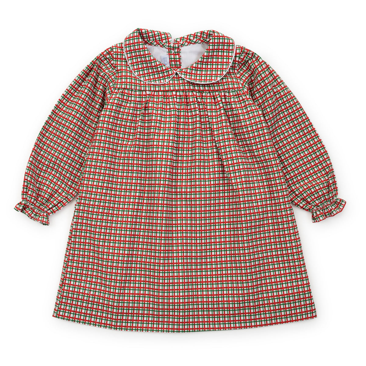 Everyday Grace Girls' Woven Dress Holiday Plaid Kidswear