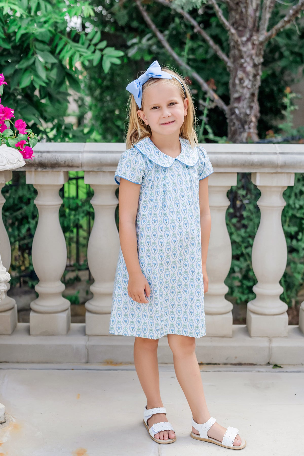 Everyday Kate Girls' Woven Dress Hampton Blooms Children’s Wear