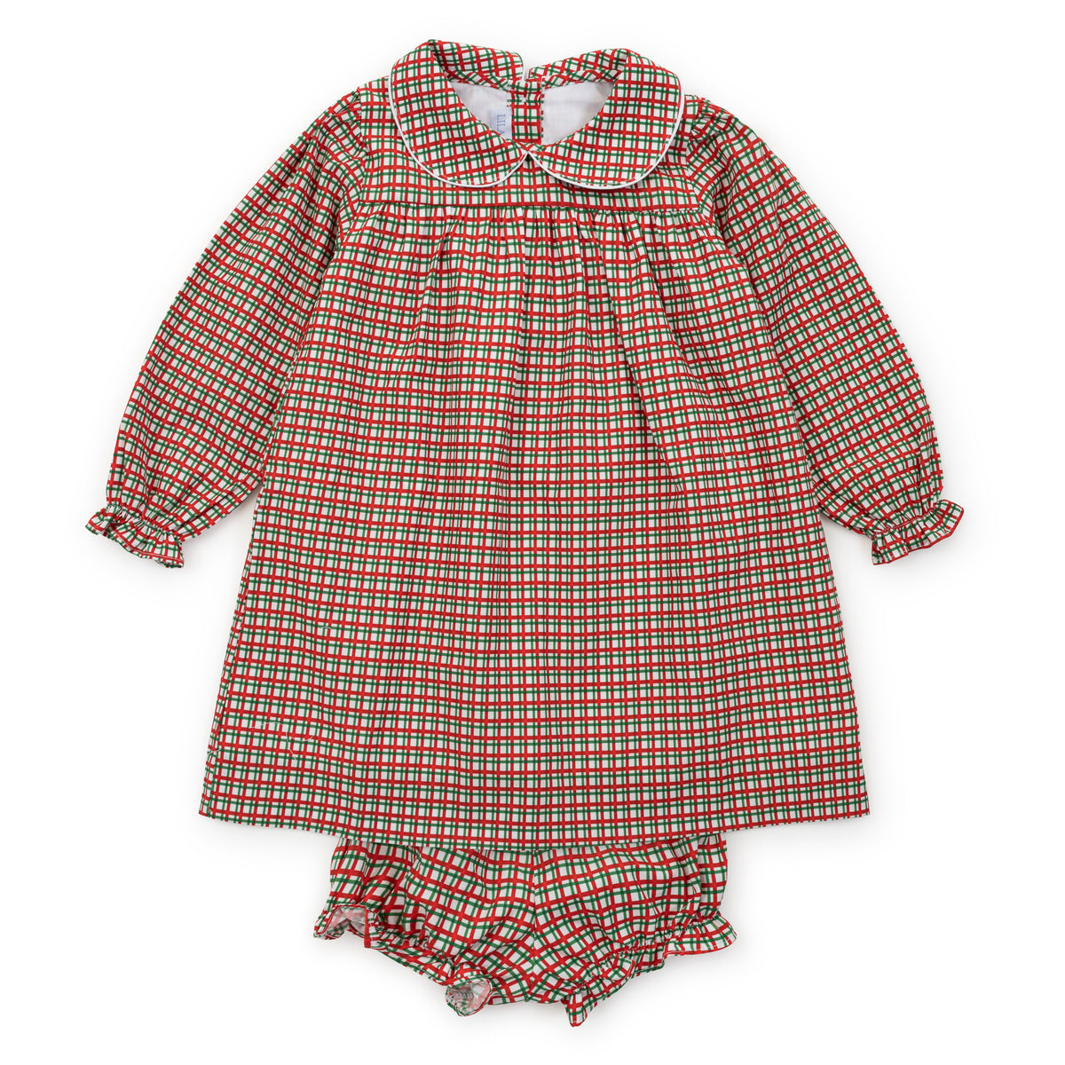 Grace Girls' Woven Dress Holiday Plaid stylish kids outfit collection
