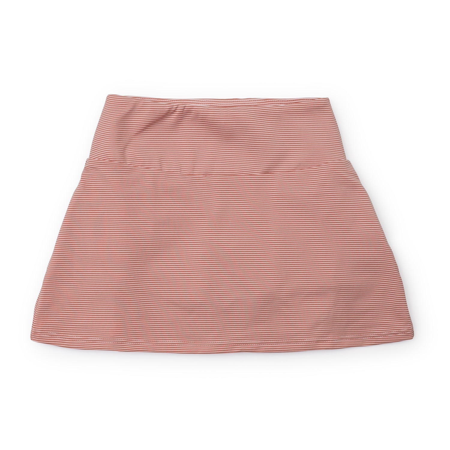 Margot Girls' Performance Skirt by LH Sport Orange Stripes