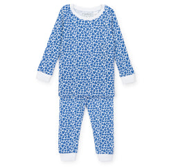 SALE Grayson Boys' Pima Cotton Pajama Pant Set - I Heart You Blue
