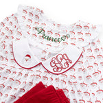 Morgan Set Girls' Legging Set Hot Cocoa Santa soft cotton kids fashion wear