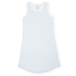 Everyday Katie Women's Pima Cotton Nightgown - Pacific Palms Blue Kidswear