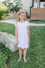 Lizzy Girls' Pima Cotton Dress - Bunny Hop Pink soft cotton kids fashion wear