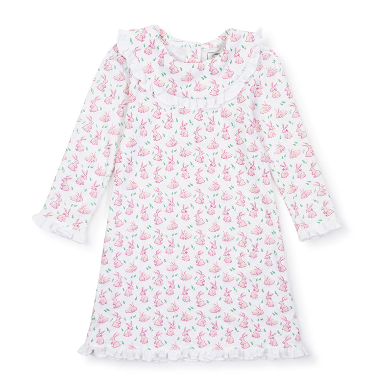 Madeline Girls' Pima Cotton Dress - Bunny Hop Pink