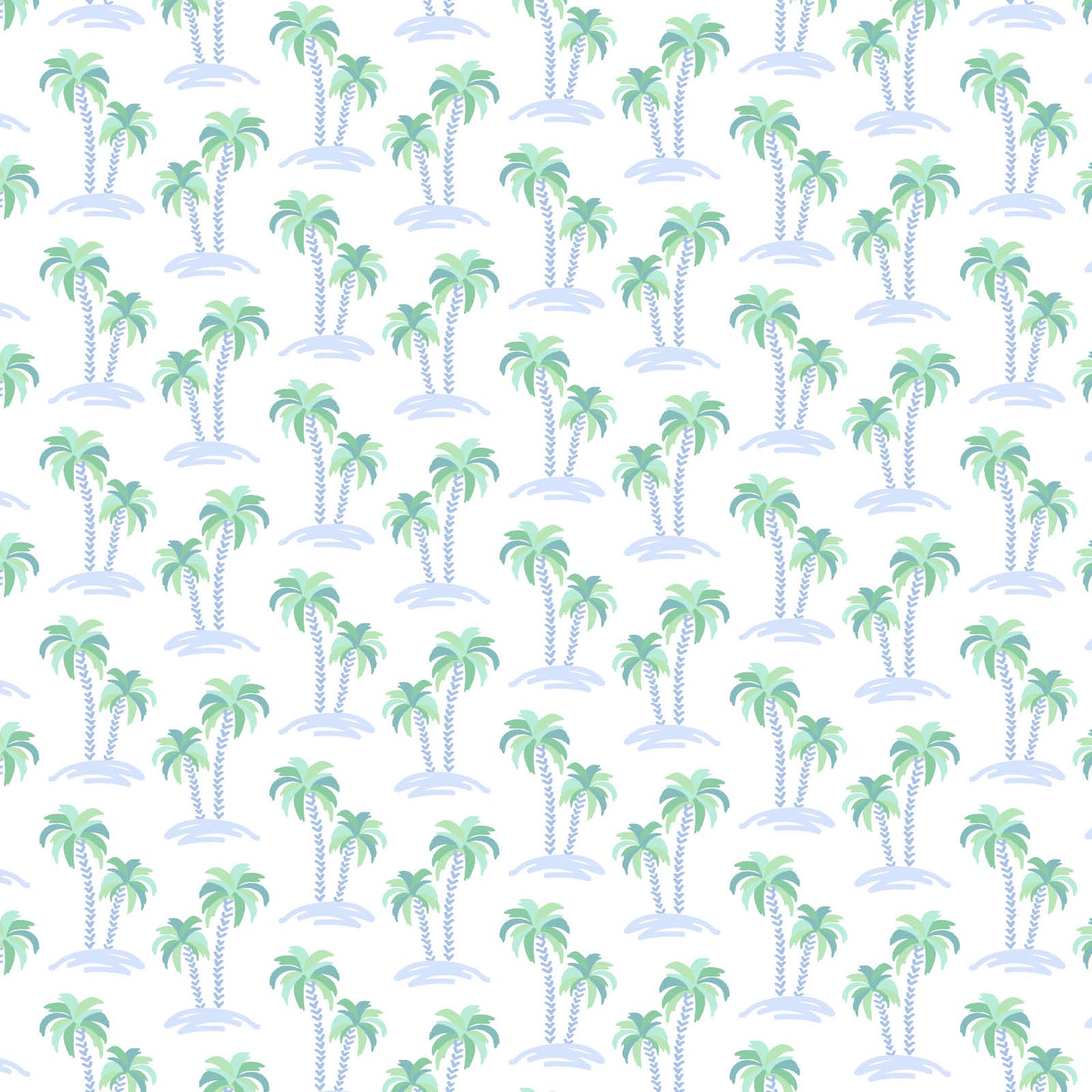 Reid Boys' Bubble - Palm Tree Isle Blue