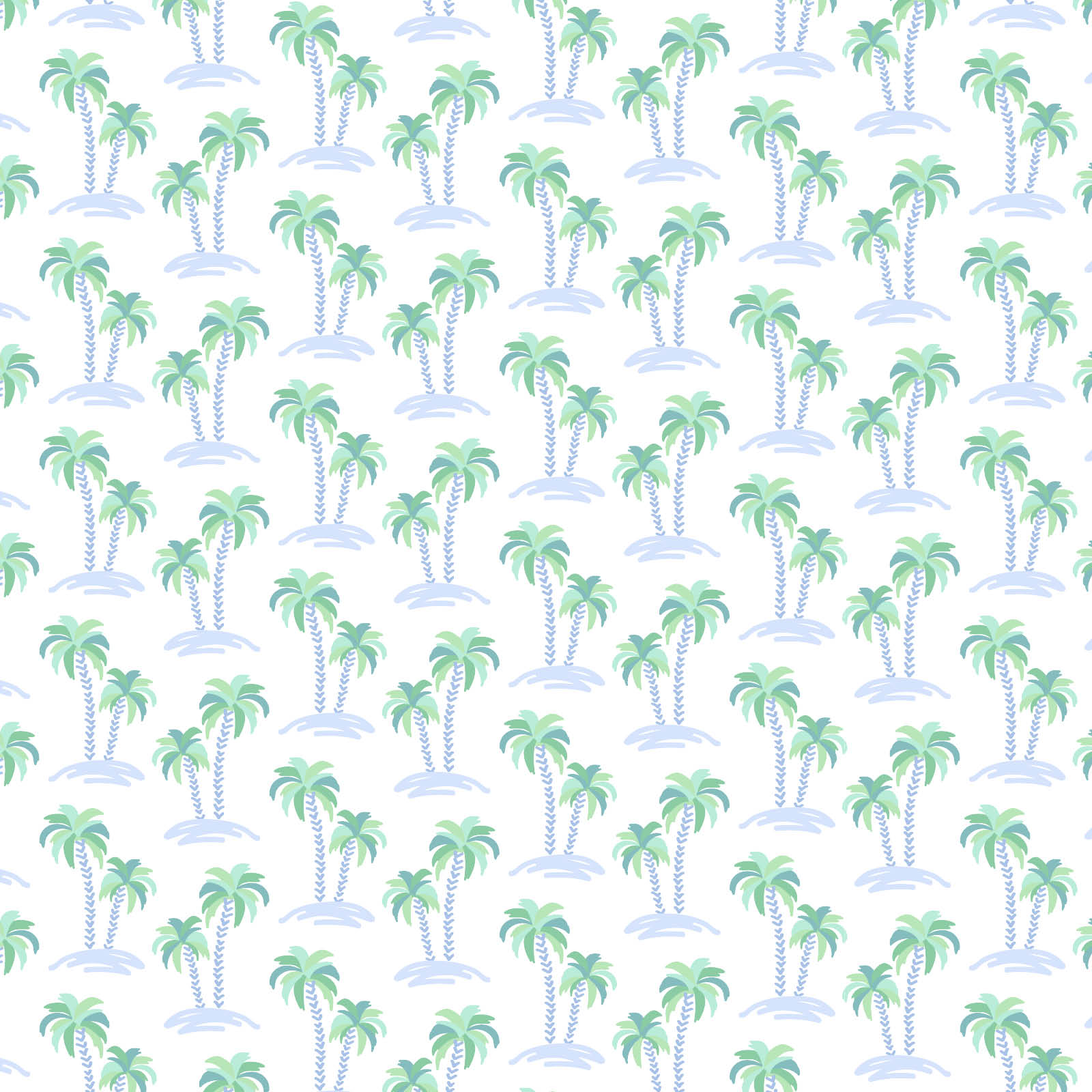 Reid Boys' Bubble - Palm Tree Isle Blue dress for girls premium quality
