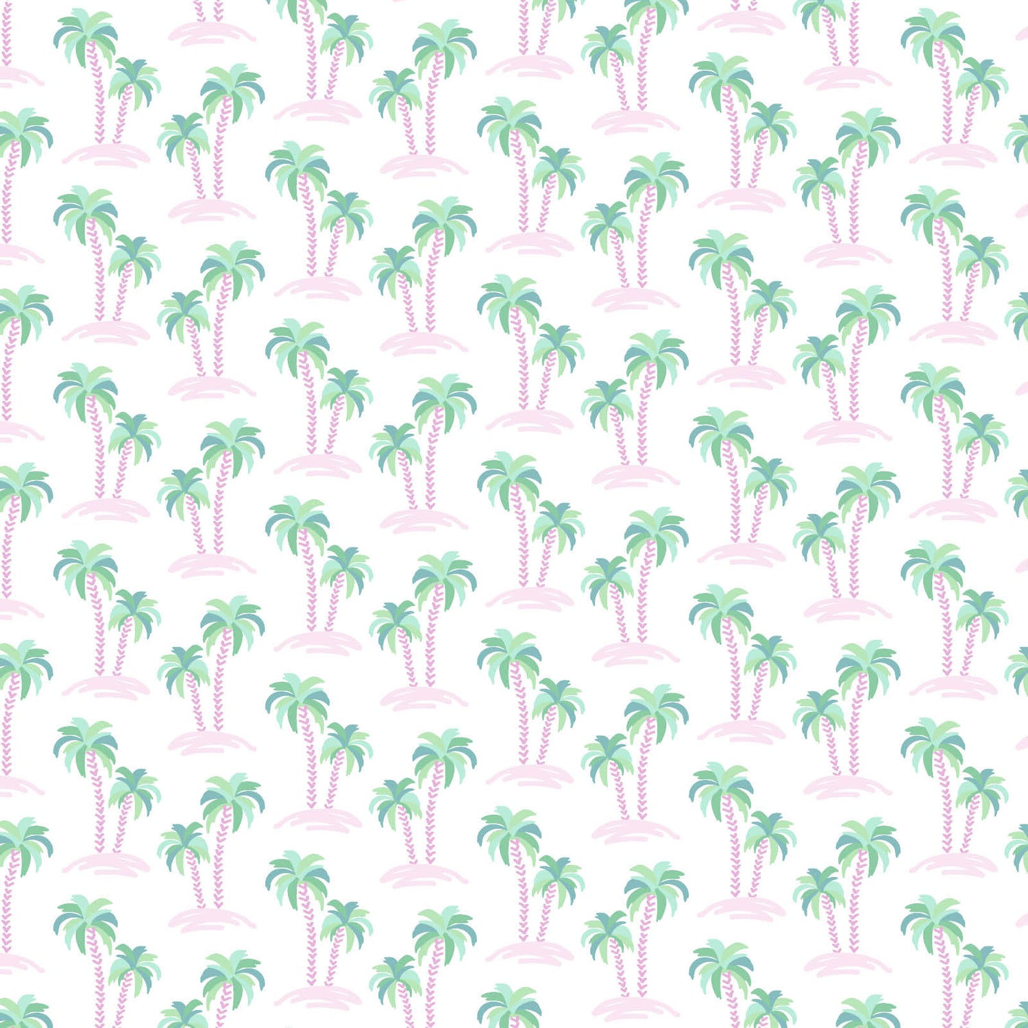 Piper Girls' Dress - Palm Tree Isle Pink