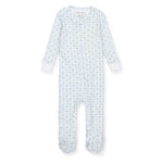 Everyday Parker Boys' Zipper Pajama - Pacific Palms Blue Kidswear
