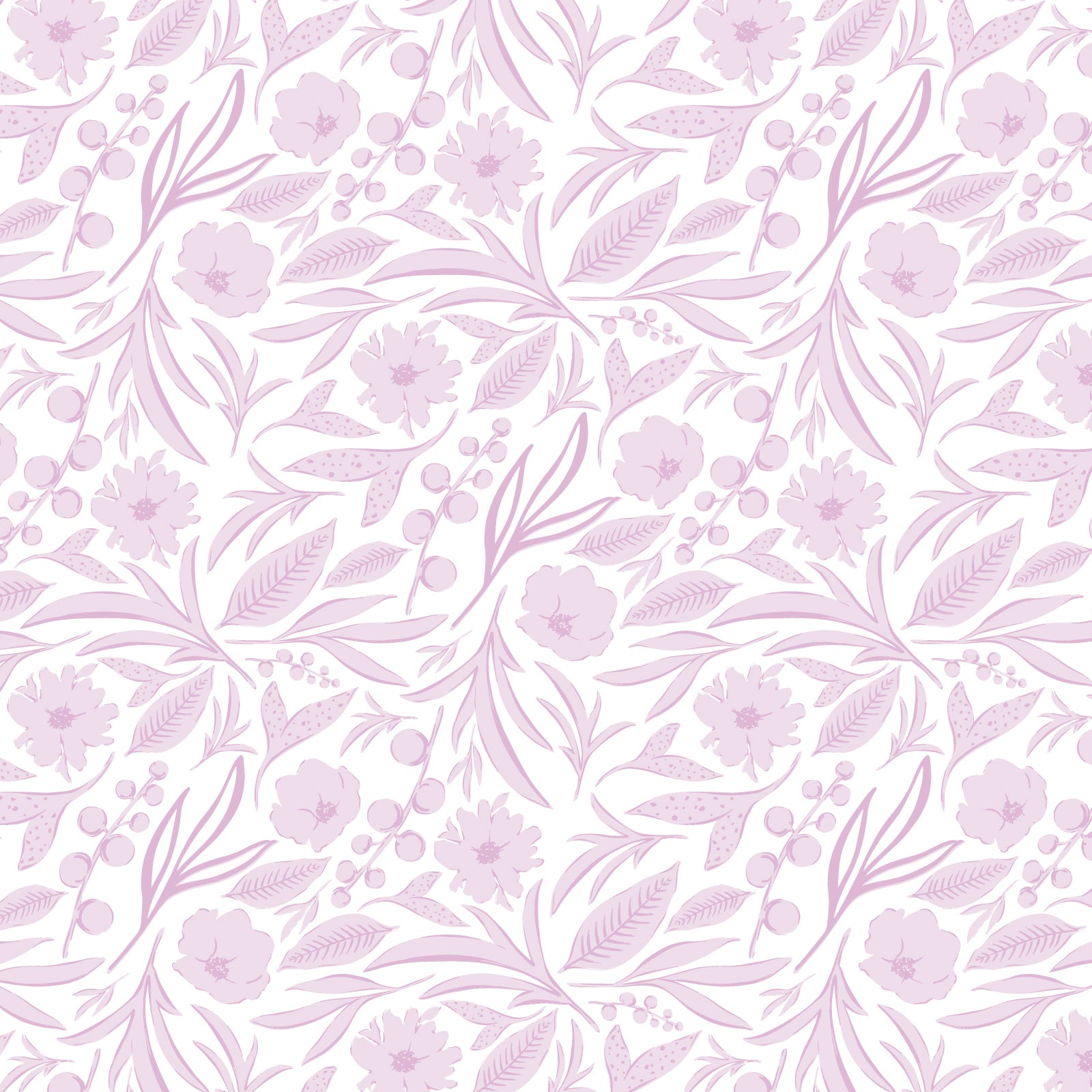 Wearable Girls' Pima Cotton Blanket - Pretty Pink Blooms