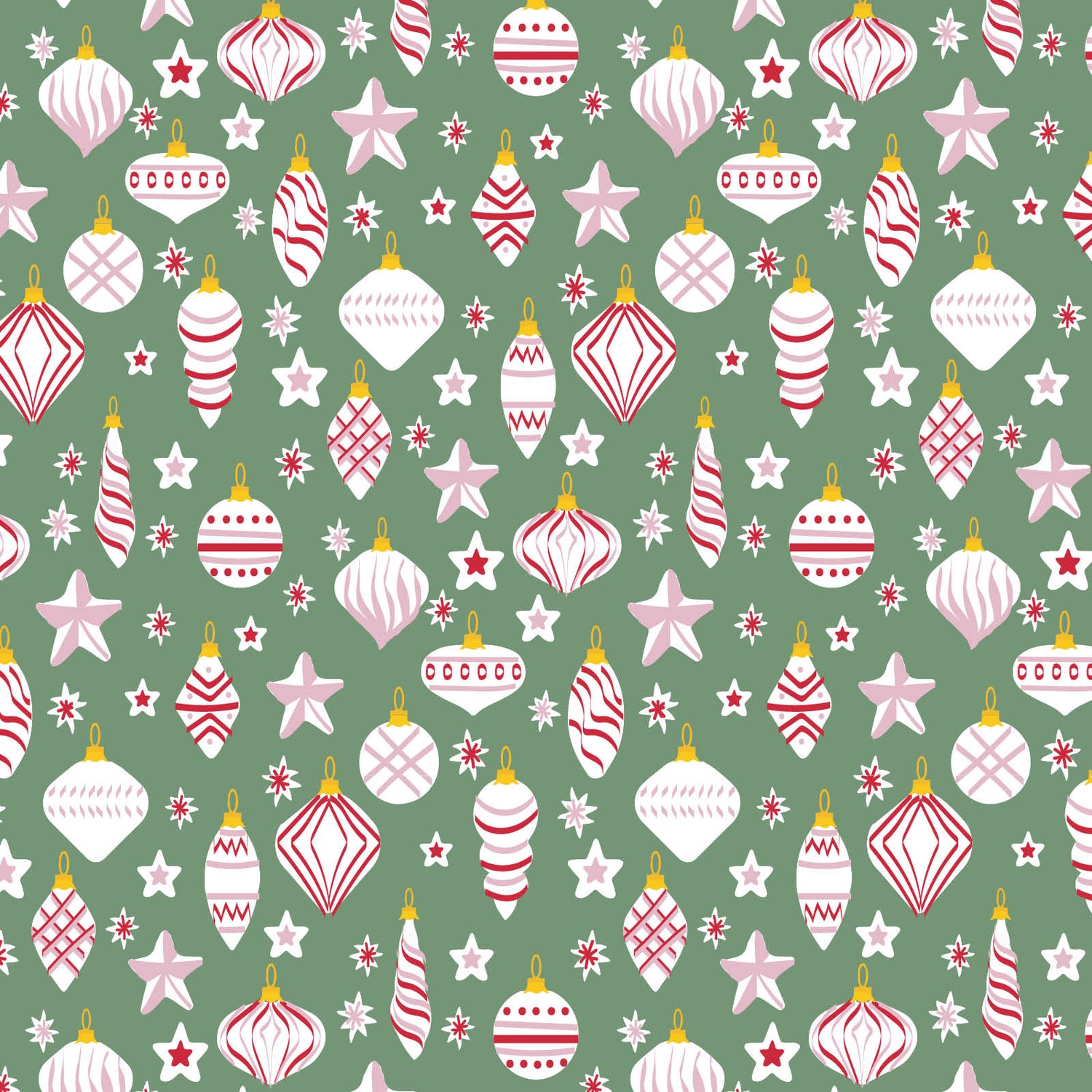 Evelyn Girls' Romper Retro Ornaments