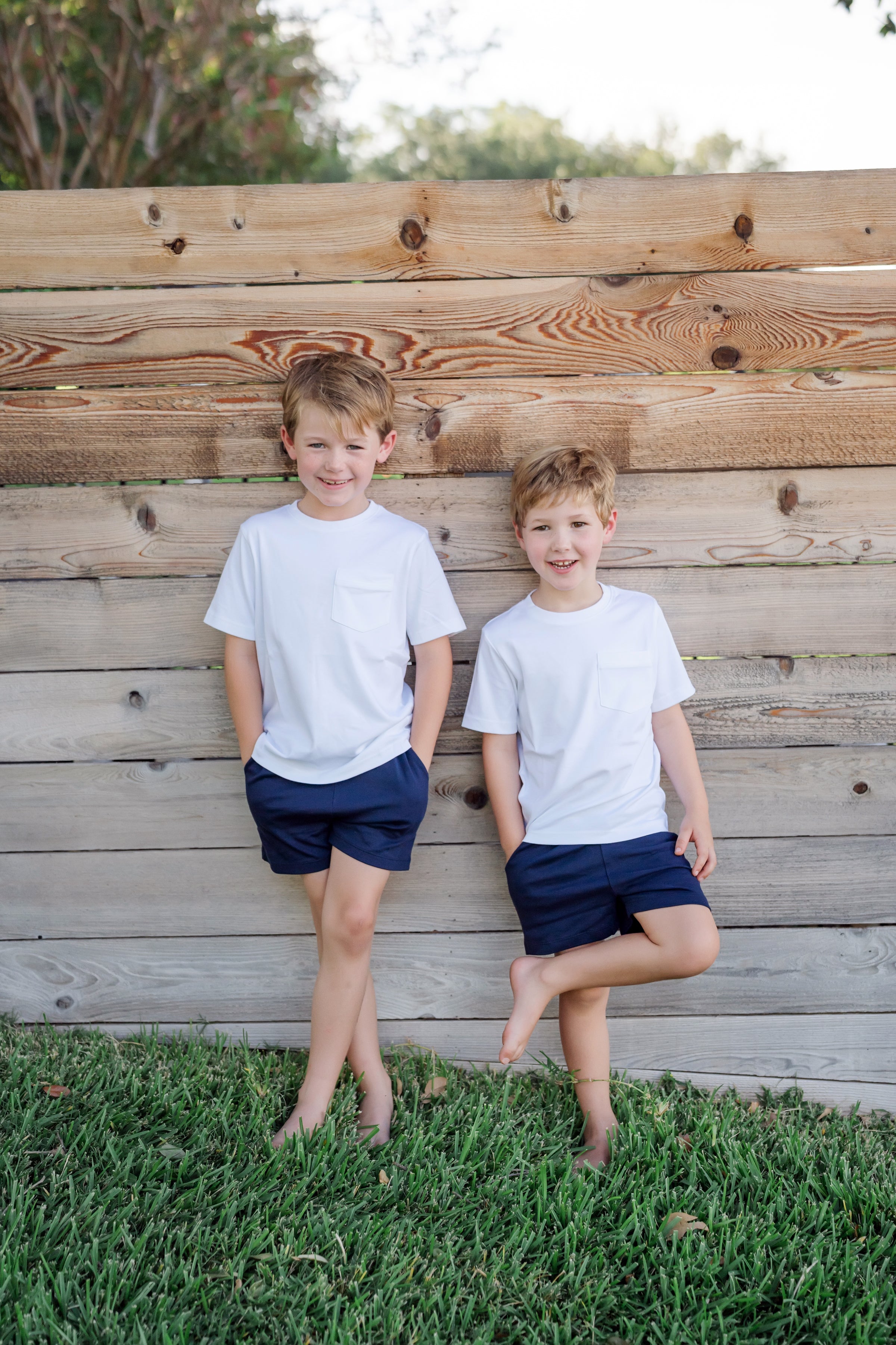Sawyer Boys' Play Shorts - Navy