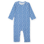 Everyday Thompson Boys' Pima Cotton Romper I Heart You Blue Kidswear