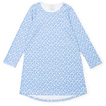 Everyday Ann Women's Longsleeve Nightgown - Easter Time Blue Kidswear