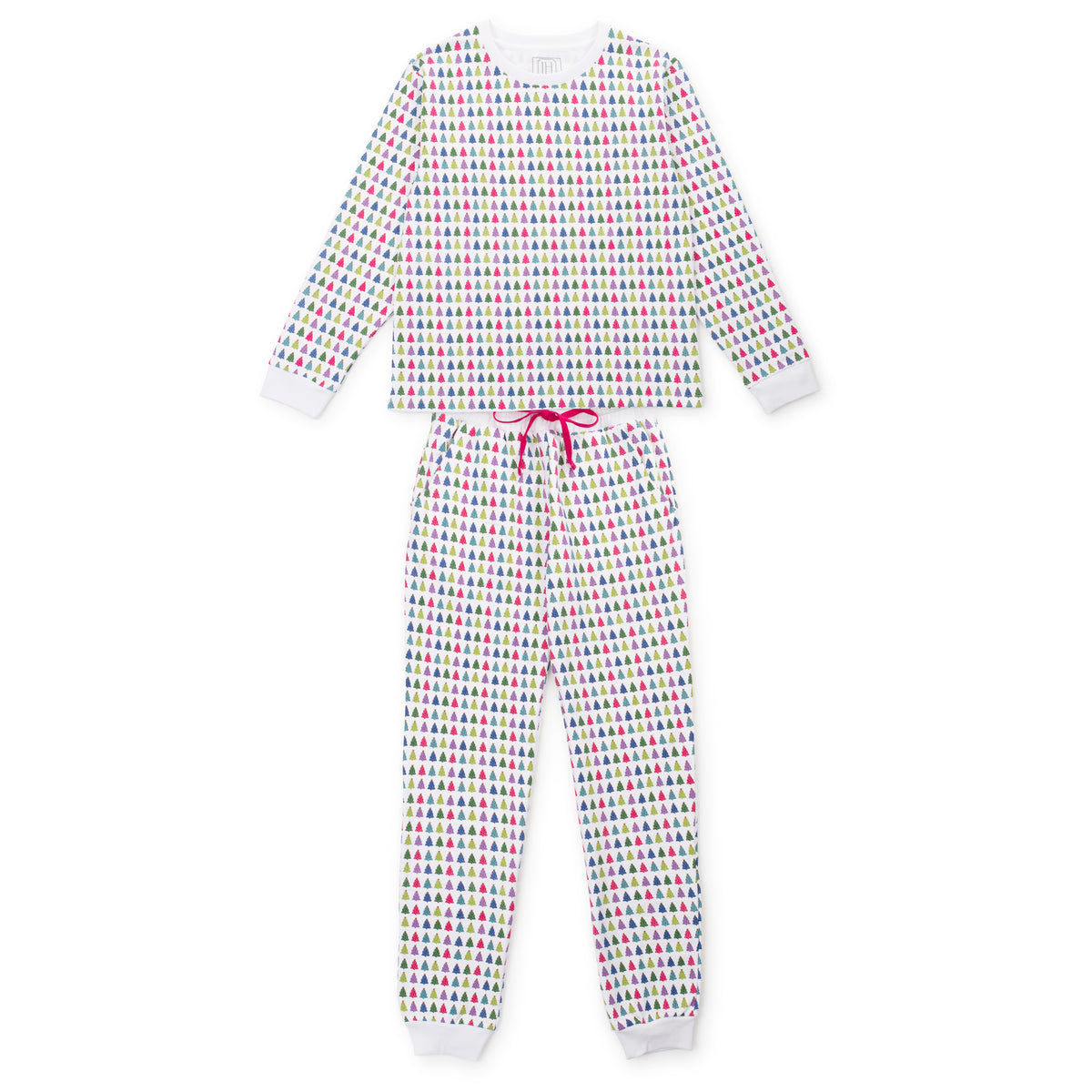 Everyday Kelsey Women's Sweatshirt Jogger Set - Christmas Tree Bright Kidswear