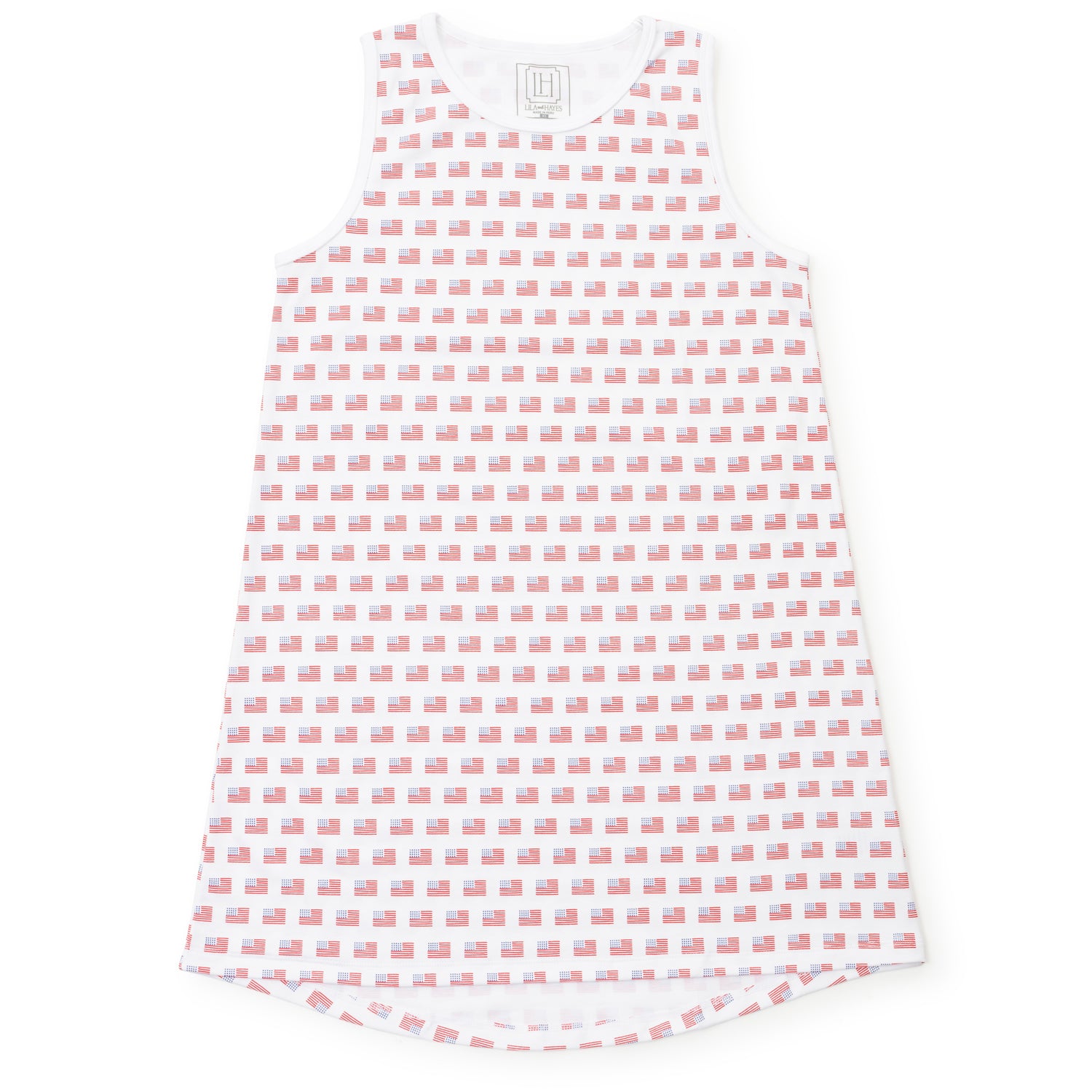 Katie Women's Nightgown American Flag