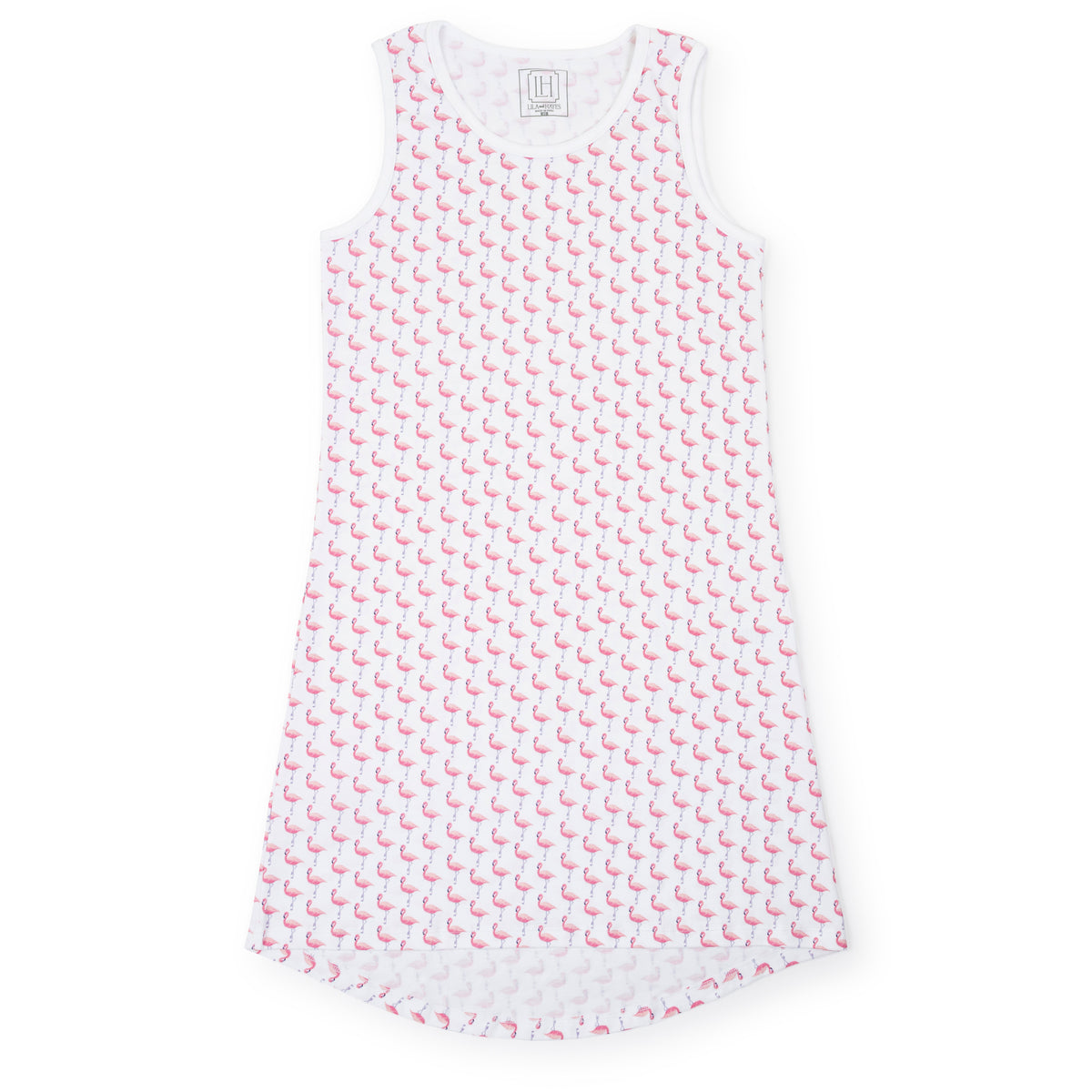 Everyday Katie Women's Pima Cotton Nightgown - Fabulous Flamingos Kidswear