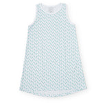 Everyday Katie Women's Nightgown Palm Tree Isle Blue Kidswear