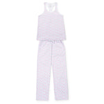 Everyday Sharon Women's Pajama Pant Set - Sandcastles Pink Kidswear