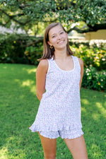 Mallory Women's Pajama Short Set - Seashells on the Seashore outfit perfect for everyday wear