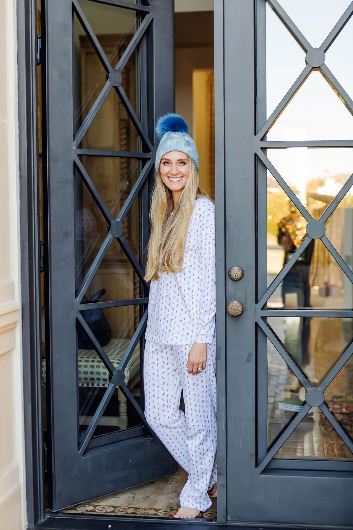 Audrey Women's Longsleeve Top Pant Set - Hitting the Slopes outfit perfect for everyday wear