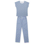 Everyday Marcia Women's Pajama Pant Set - Royal Safari Kidswear