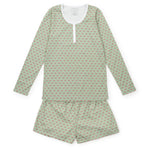 Everyday Marty Women's Pajama Short Set Football Kidswear