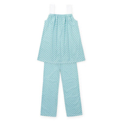 Pennie Women's Pajama Pant Set - Cool Blooms