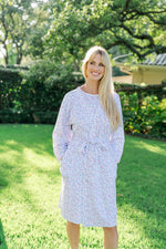 Sassy Women's Spa Wrap Seashells on the Seashore outfit perfect for everyday wear