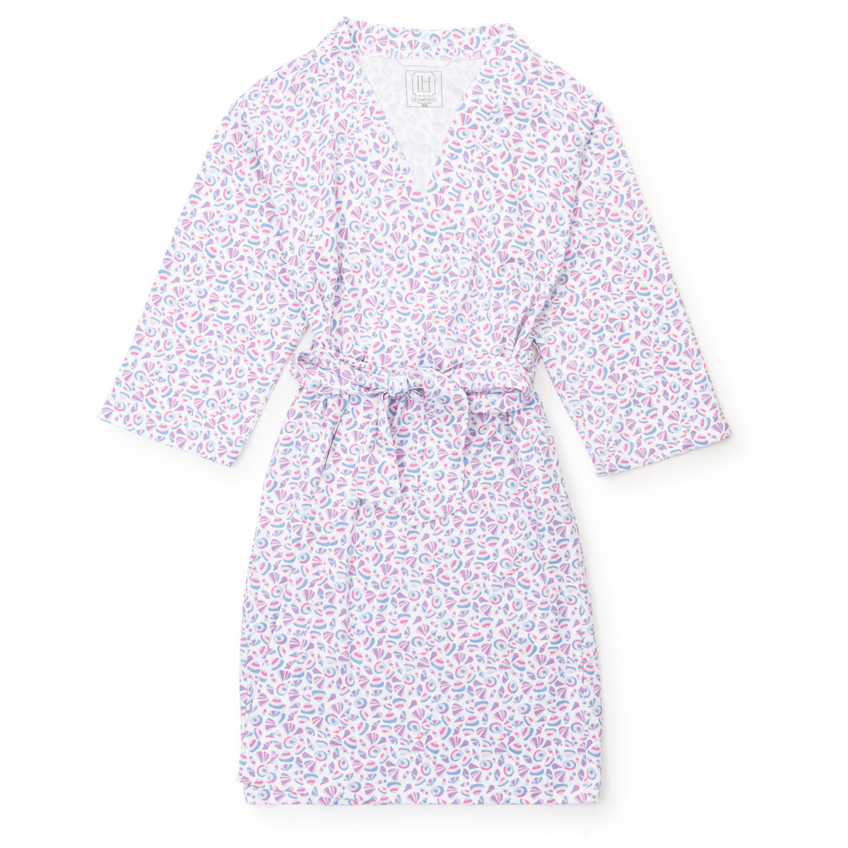 Everyday Sassy Women's Spa Wrap Seashells on the Seashore Kidswear