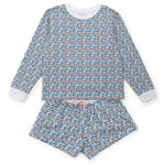 Everyday Janann Women's Sweatshirt Short Set Autumn Blooms Kidswear